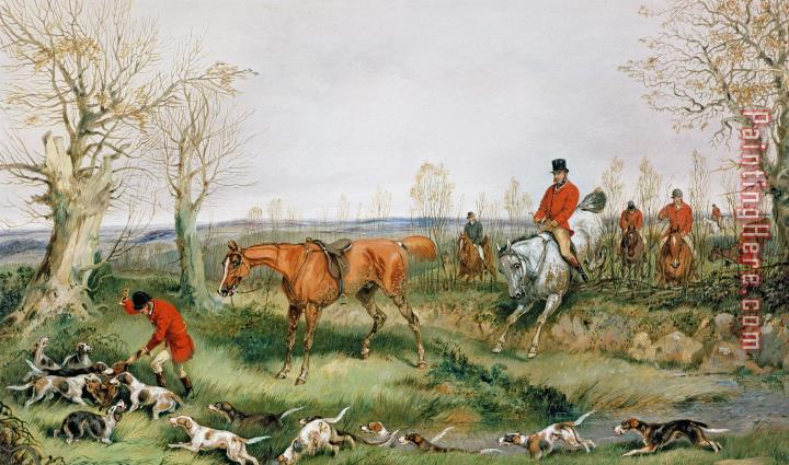 Henry Thomas Alken Hunting Scene